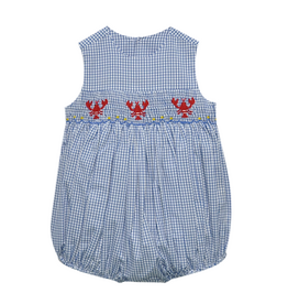 Baby Sen Francis Smocked Bishop Bubble, Crawfish