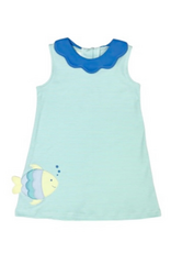 Zuccini Alice Fish Dress, Mint