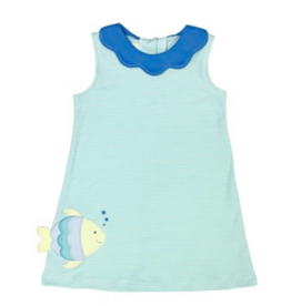 Zuccini Alice Fish Dress, Mint