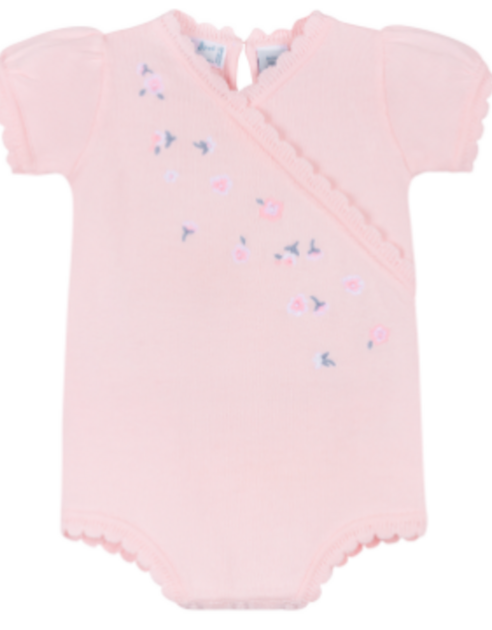 Feltman Brothers Girls Little Blossoms Knit Romper