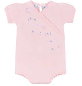 Feltman Brothers Girls Little Blossoms Knit Romper