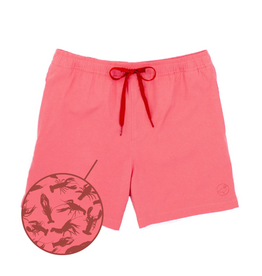 Properly Tied Crawfish Boil Swim Trunks