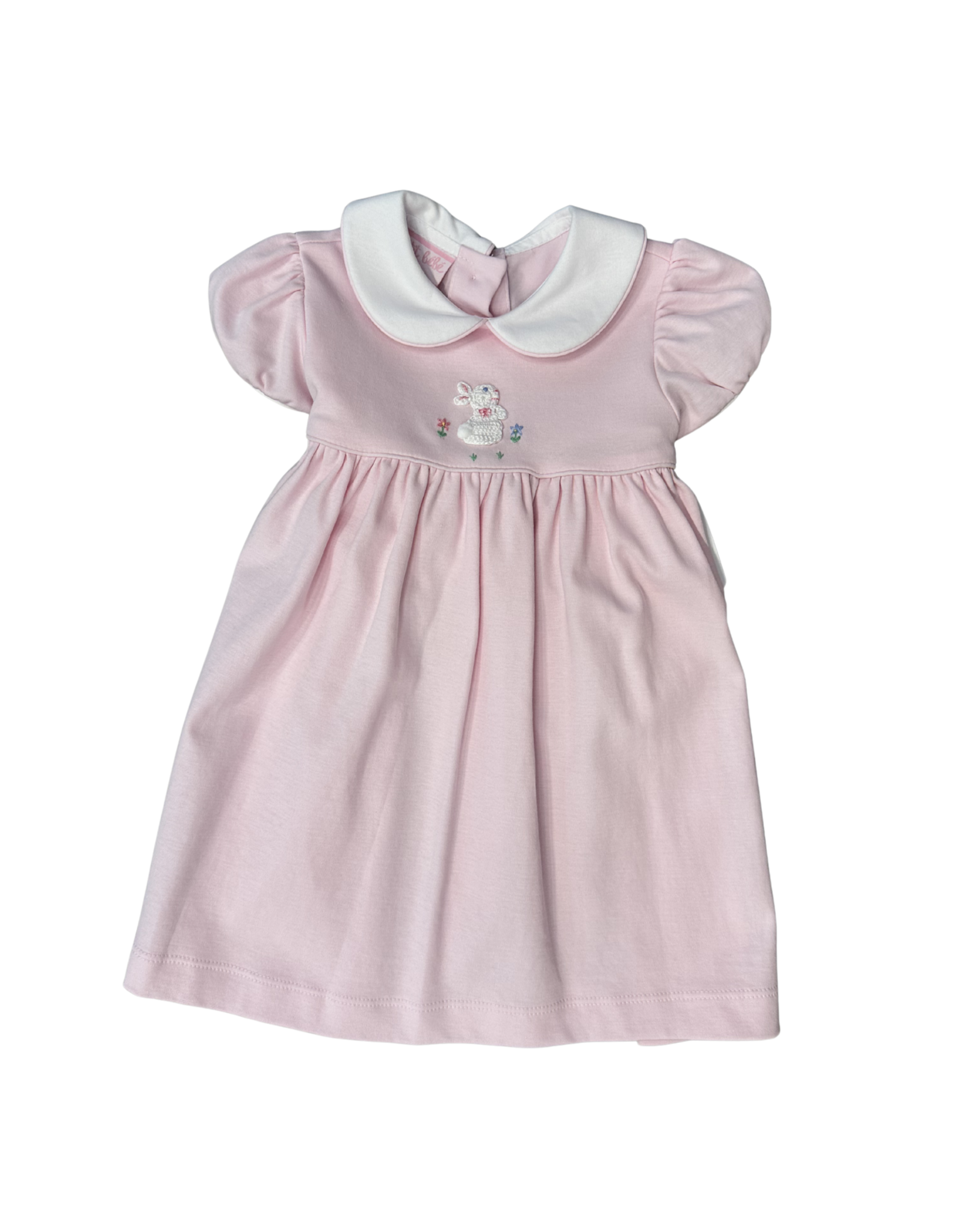 Petit Bebe Bunny Girl's Pink Knit Dress