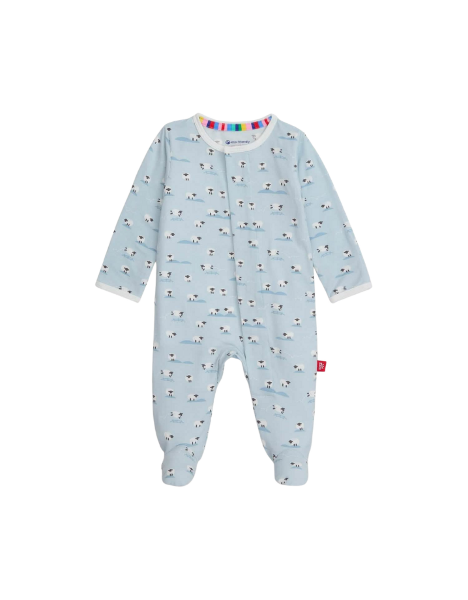 Magnetic Me Baa Baa Baby Blue Modal Magnetic Footie
