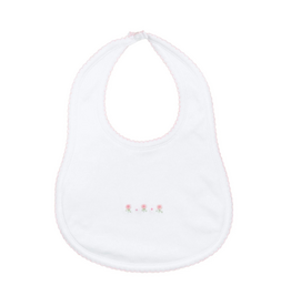 Magnolia Baby Juliette's Classic Pink Bib