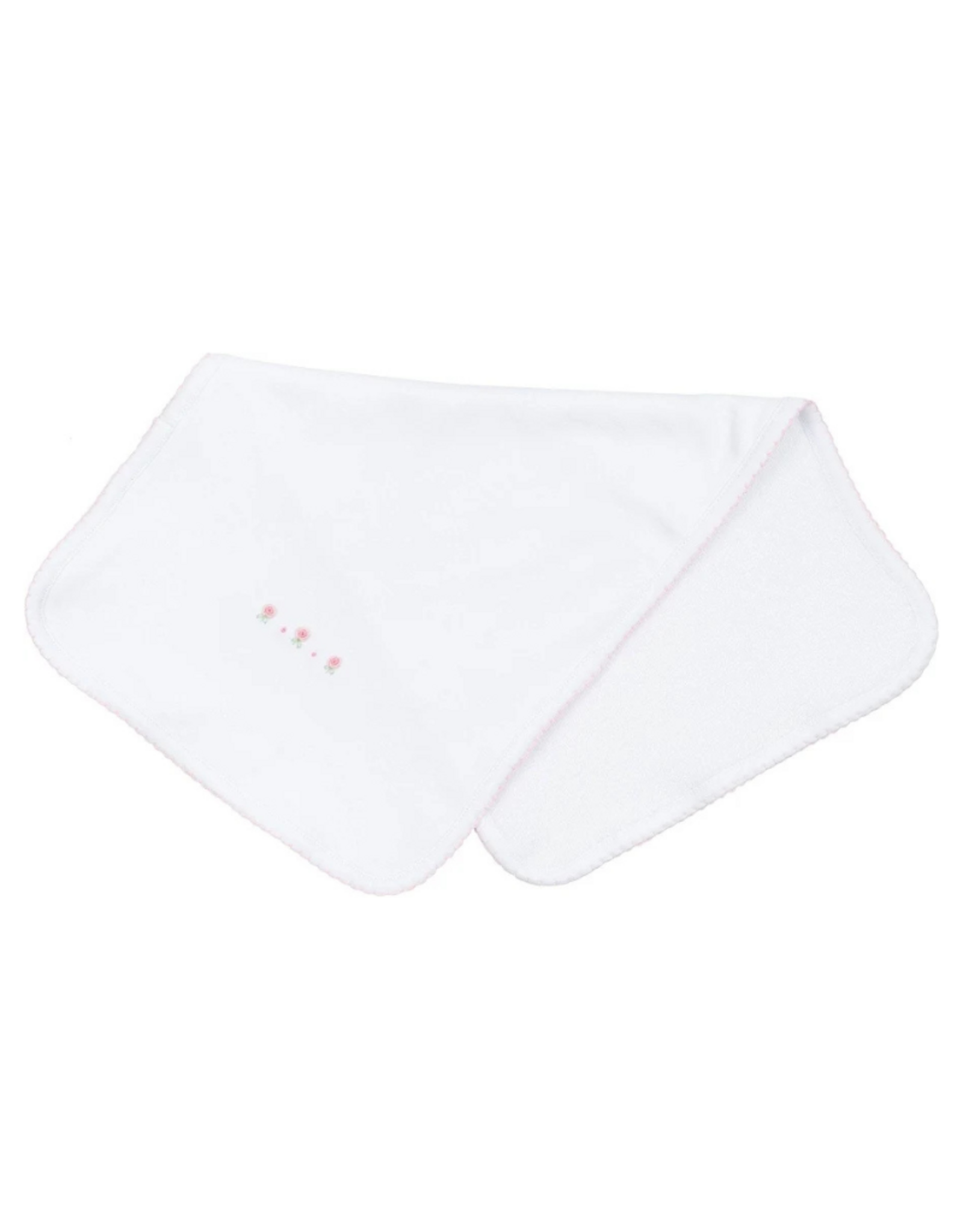 Magnolia Baby Juliette's Classic Pink Burp Cloth