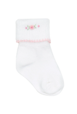 Magnolia Baby Juliette's Classic Pink Socks, NB