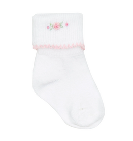 Magnolia Baby Juliette's Classic Pink Socks, NB
