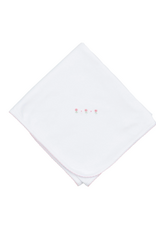 Magnolia Baby Juliette's Classic Pink Receiving Blanket