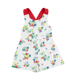 The Beaufort Bonnet Company Reagan Romper, Biltmore Blooms