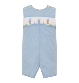 Petit Bebe Golf Blue Microcheck Jon Jon