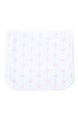 Magnolia Baby Amelia's Classic Pink Burp Cloth