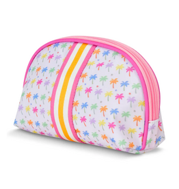 Iscream Palm Paradise Oval Cosmetic Bag