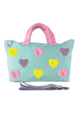 Iscream Hearts Color Block Overnight Bag