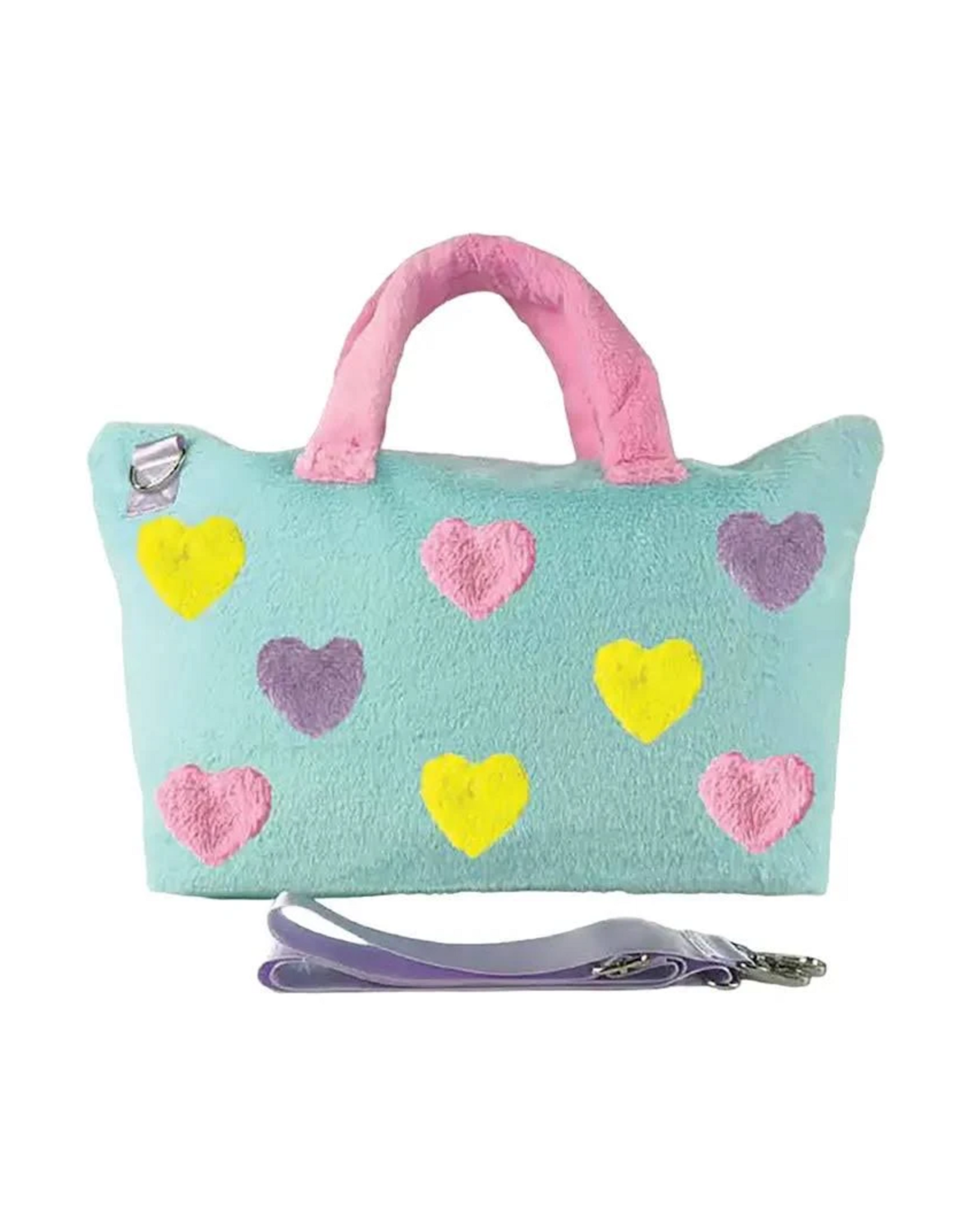 Iscream Hearts Color Block Overnight Bag