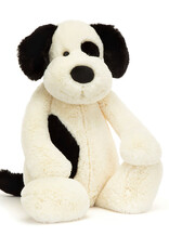 Jelly Cat Bashful Rufferty Black & Cream Puppy Original