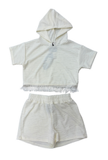 Ava & Yelly Ivory 2 pc Swim Coverup