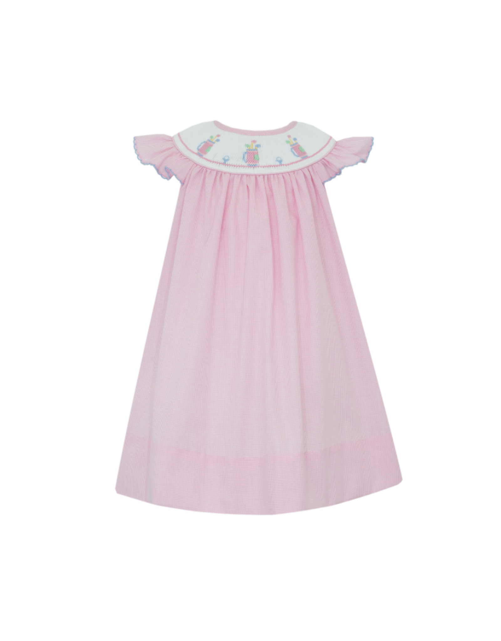 Petit Bebe Pink Bishop Golf Dress