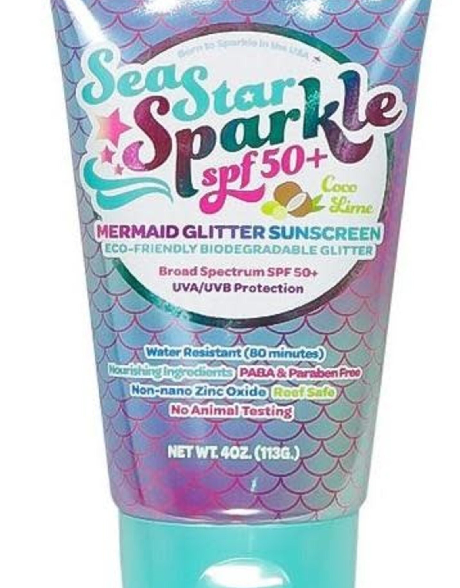 Mermaid Sea Star Sparkle Sunscreen