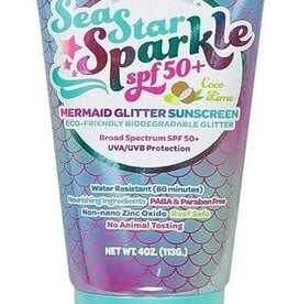 Mermaid Sea Star Sparkle Sunscreen