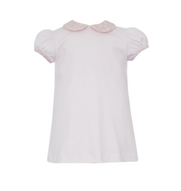 Anavini Pink Gingham Dress, Flowers