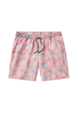 Southern Marsh Youth Harbor Swim Trunk, Neon Palms
