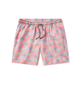 Southern Marsh Youth Harbor Swim Trunk, Neon Palms
