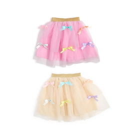 Two's Company Bows Dress Up Tutu w/ Multicolor Bows