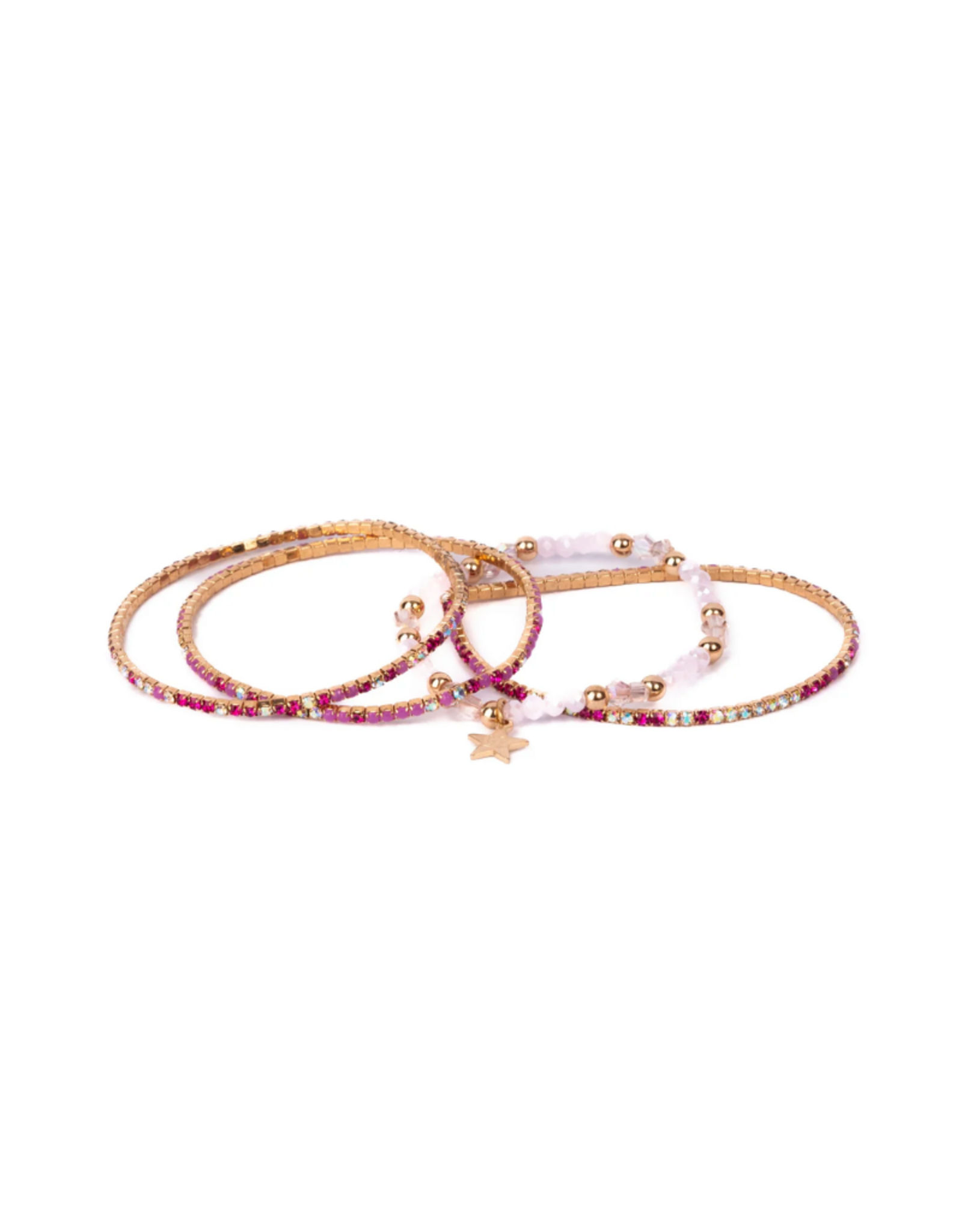Great Pretenders Glam Girl Bracelet Set, 4pcs