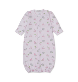 Kissy Kissy Safari Party Print Converter Gown Pink