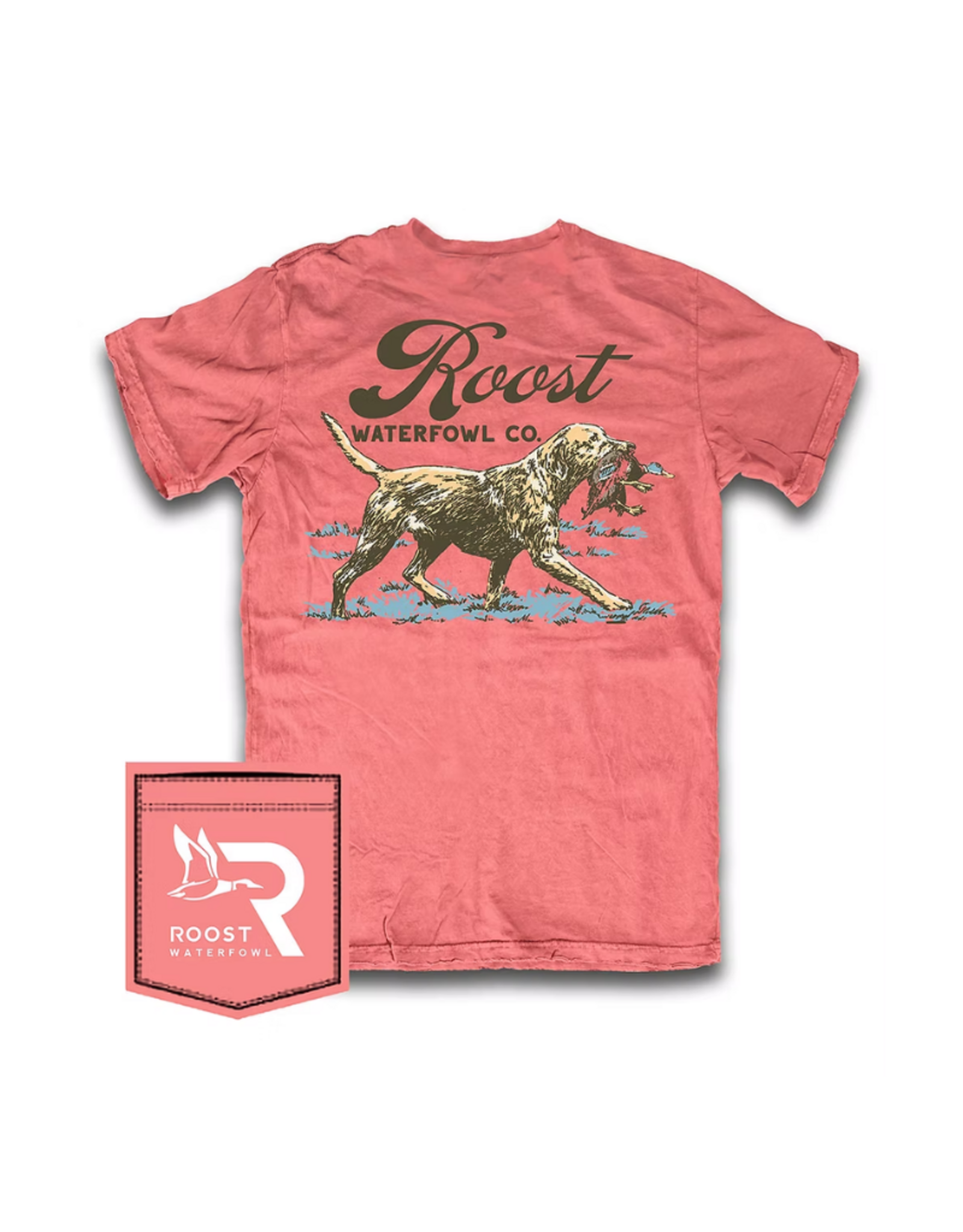 Fieldstone Youth SS Vintage Retriever, Watermelon