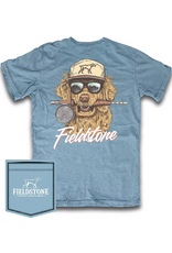 Fieldstone Youth SS Tee Retriever Reel, Ice Blue