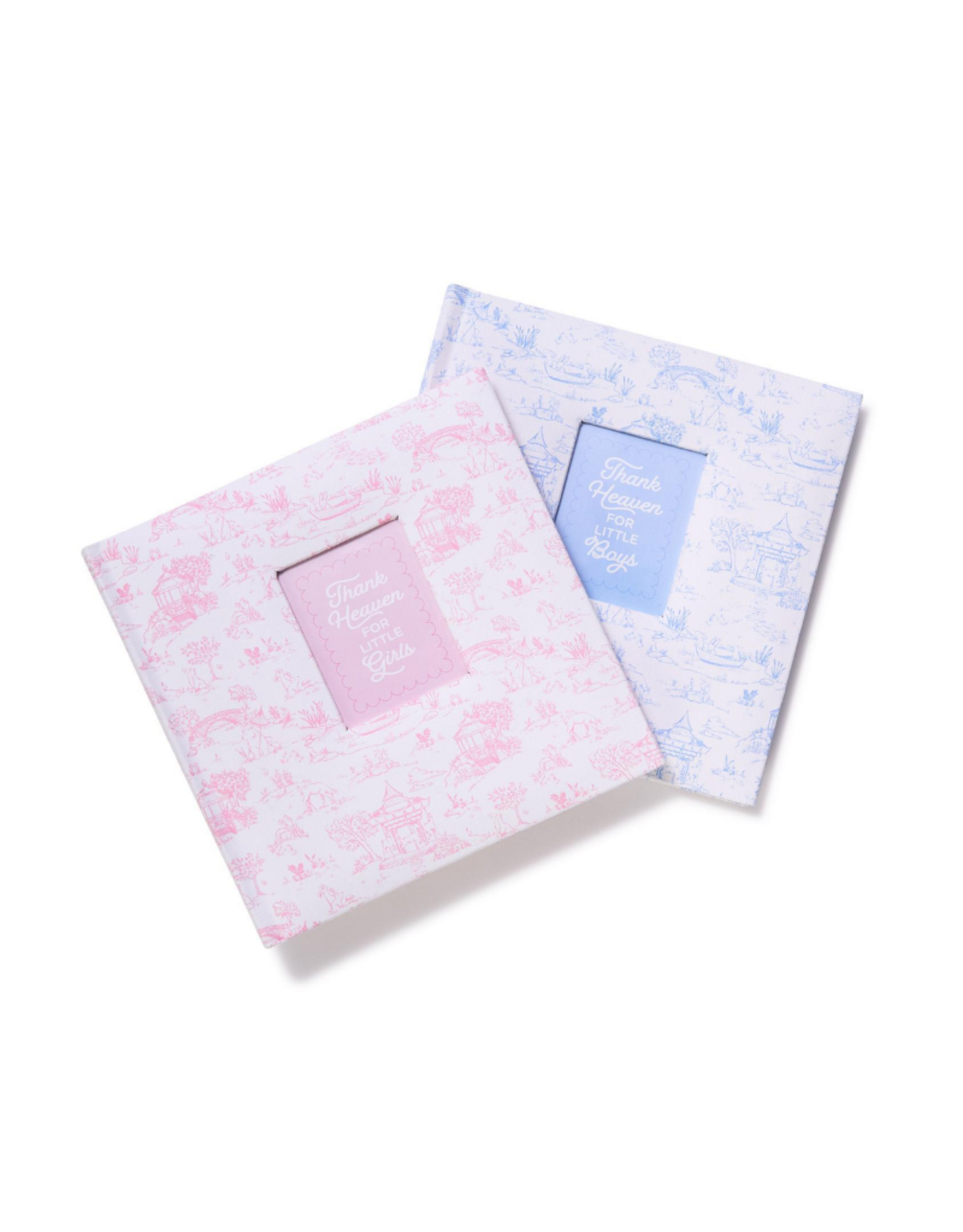 Two's Company Pink Toile Photo Album
