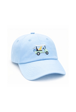 Bits and Bows Dog in Golf Cart Baseball Hat 2-8Y