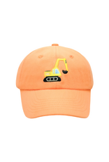 Bits and Bows Excavator Baseball Hat 2-8Y