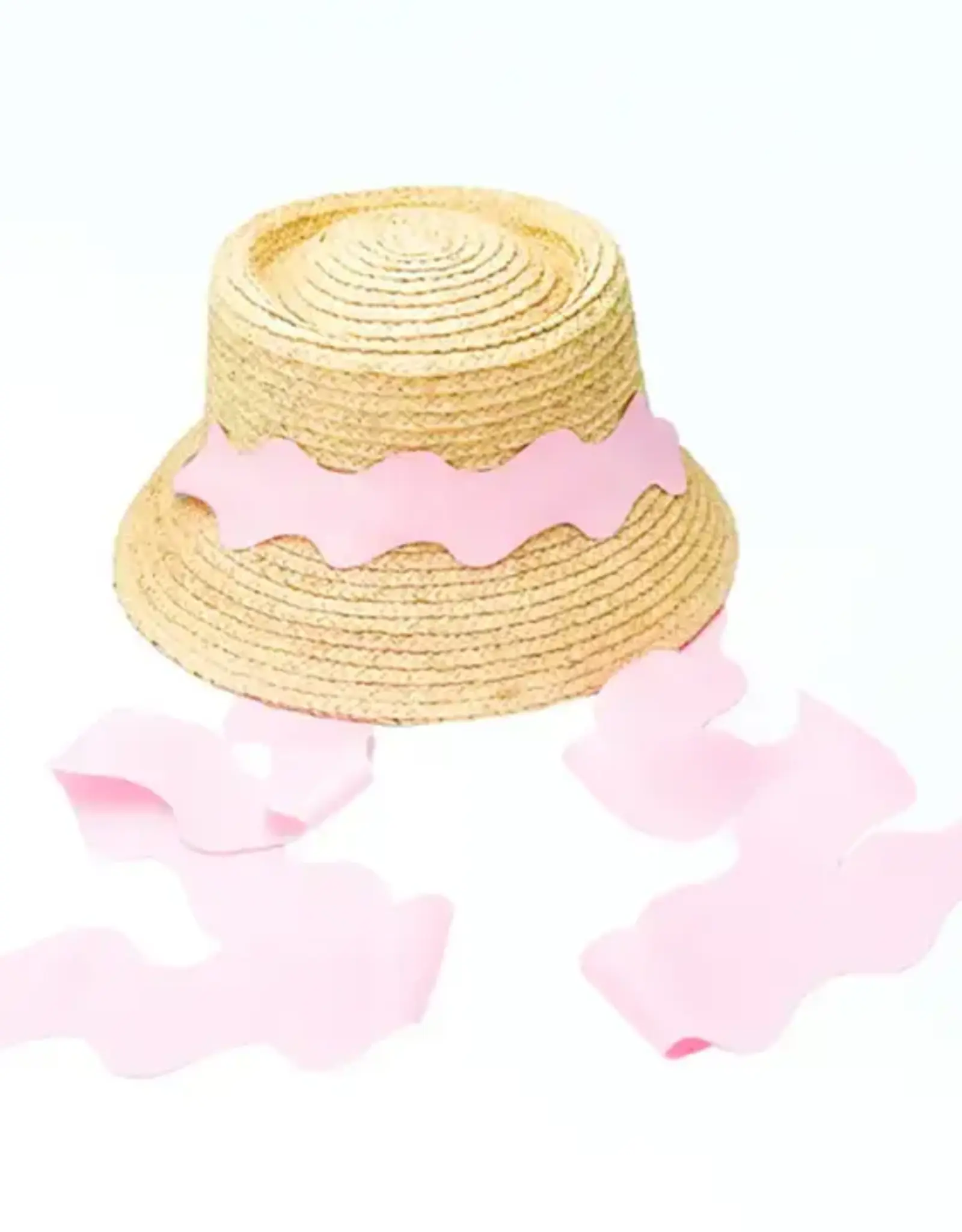 Bits and Bows Harbor Hat, Pink Youth