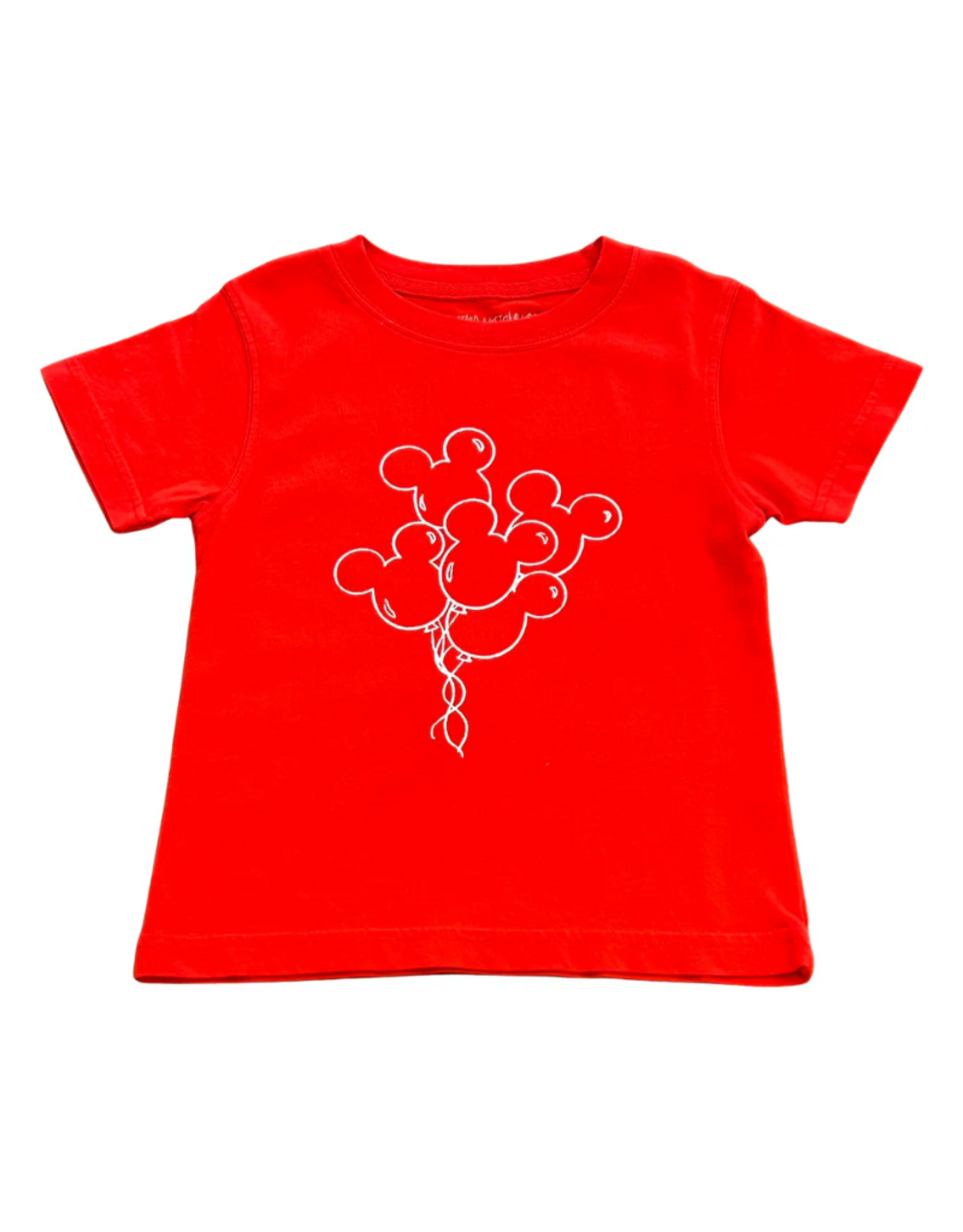 Mustard & Ketchup SS Red Mickey Balloons T-Shirt