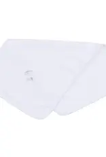 Magnolia Baby Vintage Stork Burp Cloth, White