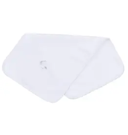 Magnolia Baby Vintage Stork Burp Cloth, White