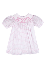 Shop Teeta Big Sister Dress , Pink Swiss Dot
