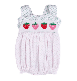 Shop Teeta Annie Smock Bubble, Berry Sweet