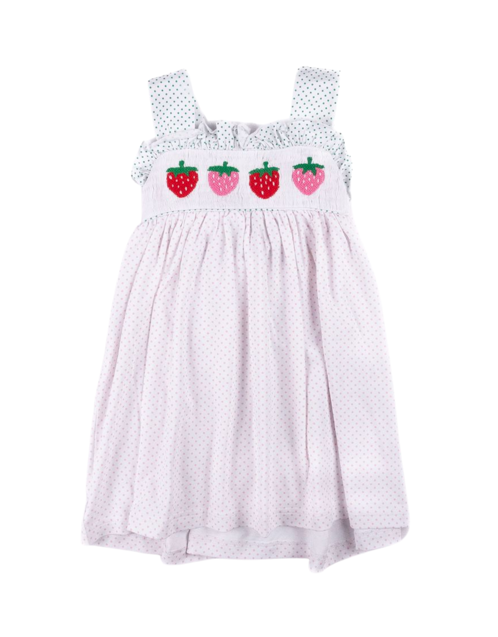 Shop Teeta Caroline Smock Dress, Berry Sweet
