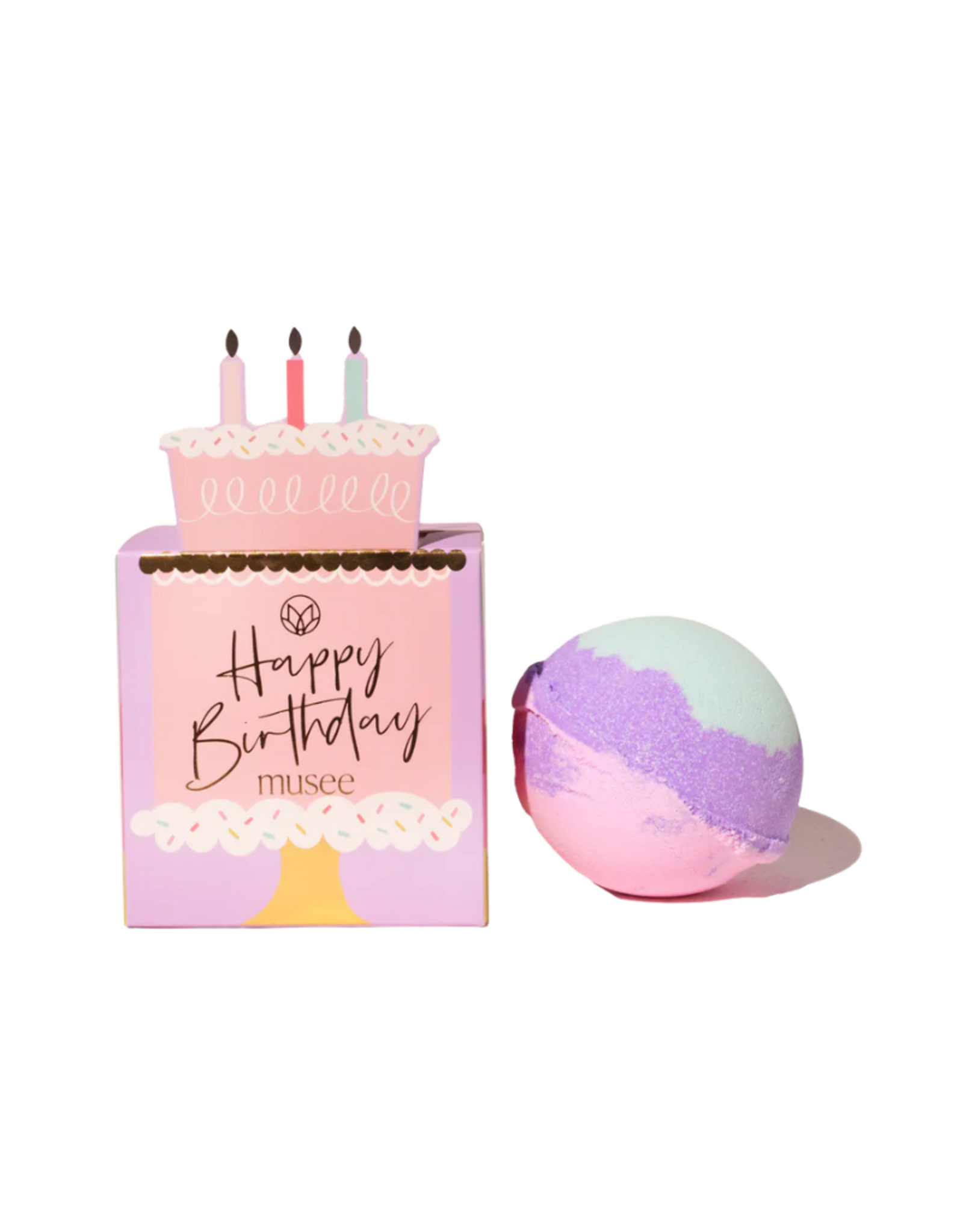 Musee Birthday Cake Bath Bomb