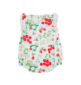 The Beaufort Bonnet Company Ruehling Ruffle Bubble, Berry Sweet