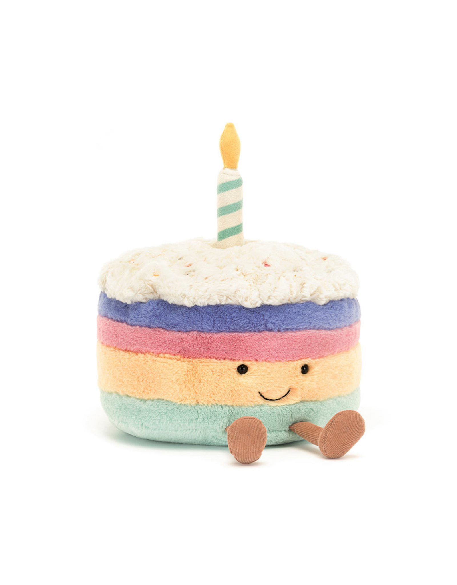 Jelly Cat Amuseables Rainbow Birthday Cake