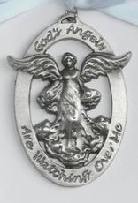 Baby Cradle Medal Angel for Boy