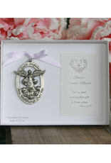 Baby Cradle Medal Angel for Girl