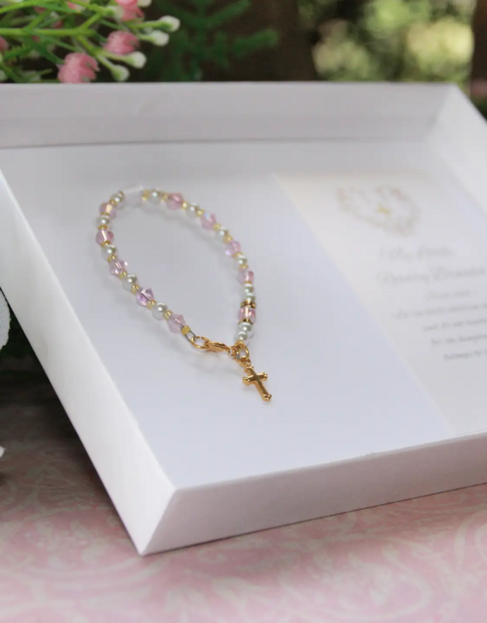 First Rosary Infant Specialty Bracelet Gold Finish
