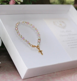 First Rosary Infant Specialty Bracelet Gold Finish