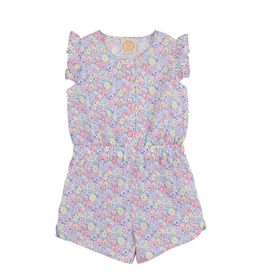 The Beaufort Bonnet Company Marion Rose Romper, Briar Patch Petals